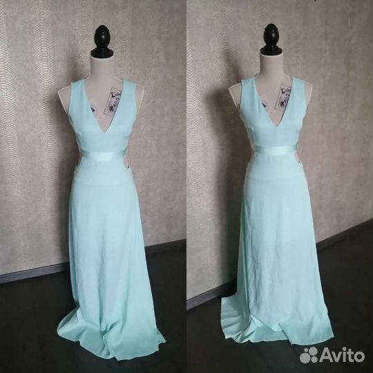 Платье Макси новый год