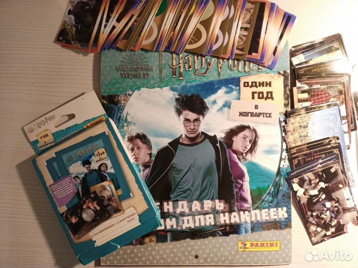 Наклейки Panini. Harry Potter Один год в Хогвартсе