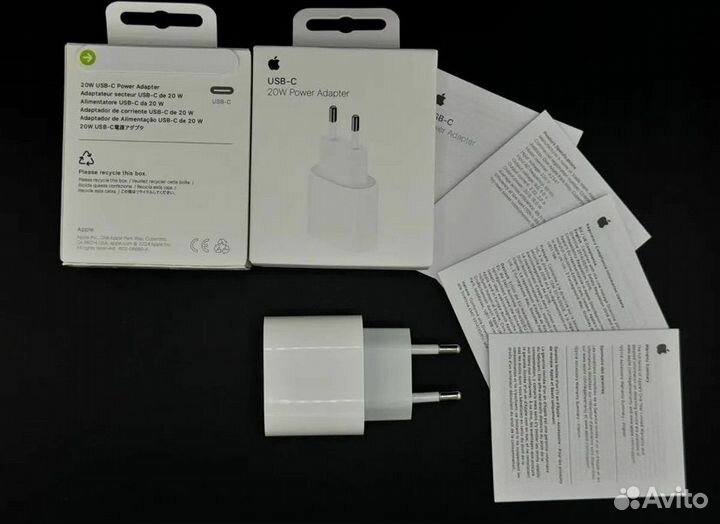 Блок питания apple 20w оригинальный