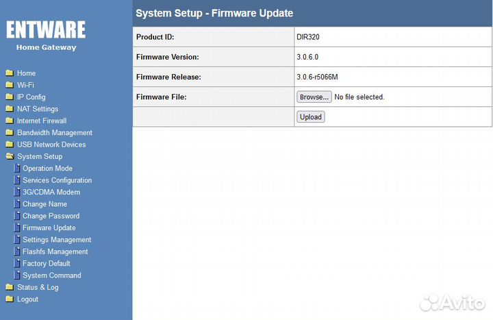 Роутер D-Link Dir-320