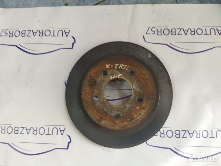 Диск тормозной задний Нисан x-trail
