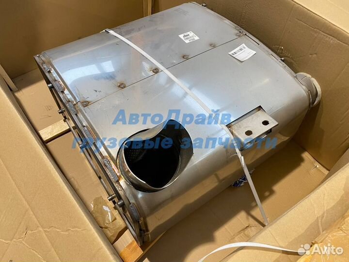 Бочка глушителя Ман Тга Тгс Тгх с катализатором