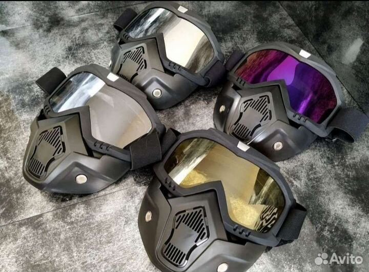 Защитные очки, маска защитная