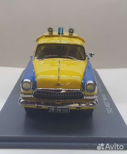Газ 22 Волга милиция NEO 1:43
