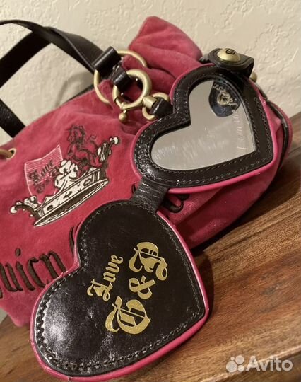 Juicy couture сумка розовая