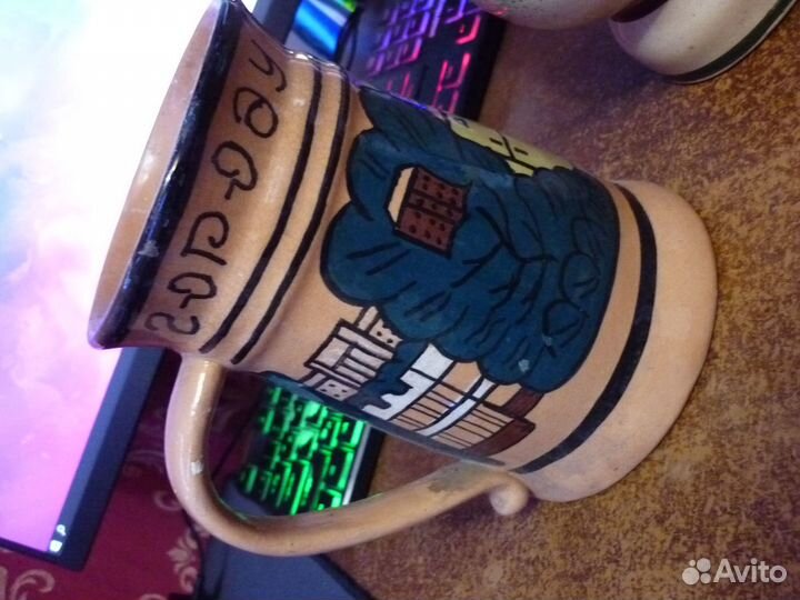 Кружка 1 л - Пензе 325 л, СССР, с рисунком