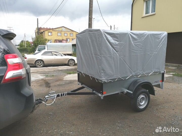 Прицеп легковой Б-2 алтай 205х130 тент высокий