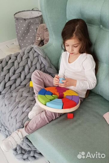 Новые деревянные игрушки круг гете