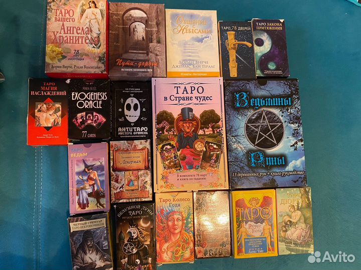 Карты taro оракул, Ленорман, Руны