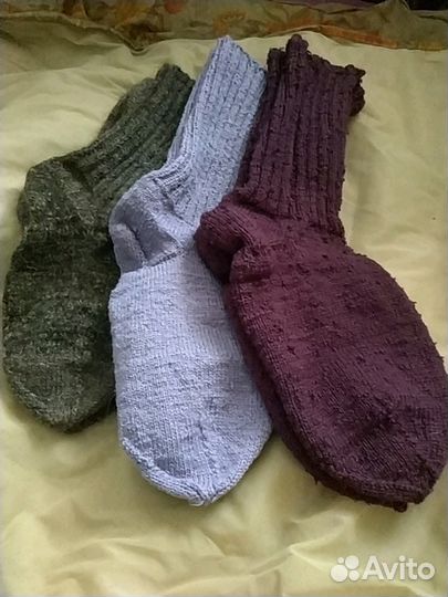 Носки вязаные