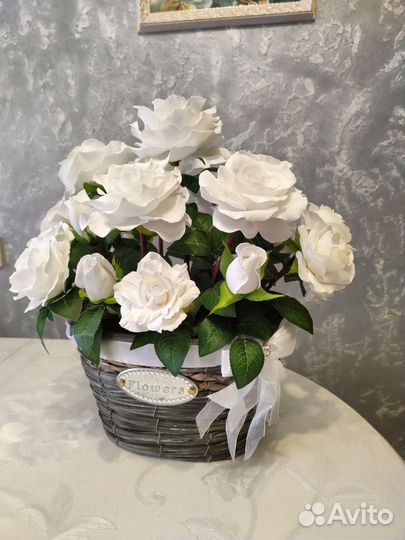 Неувядаемый букет роз