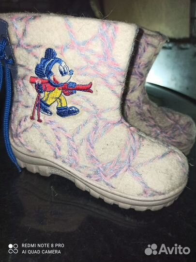 Валенки детские новые