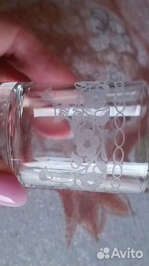 Рюмки стопки стеклянные хрустальные