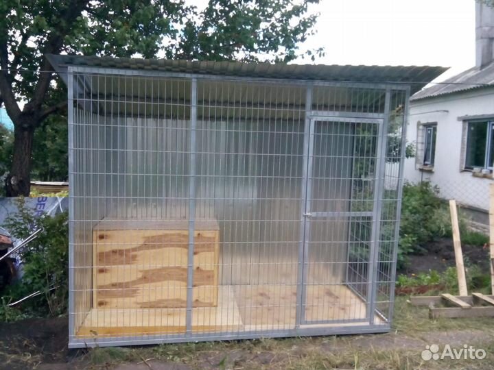 Изготовление вольеров для собак