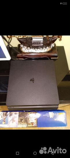 Sony ps4 slim 1tb + игры