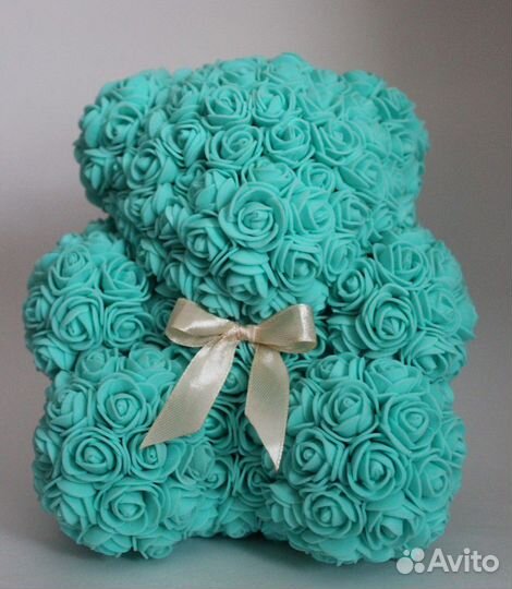 Мишка из роз