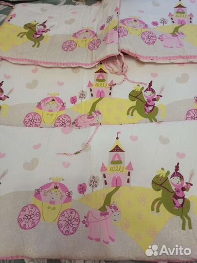 Бортики в кроватку