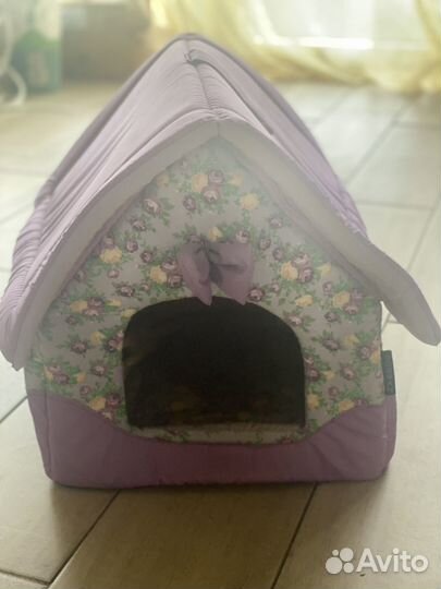 Мягкий домик для собаки