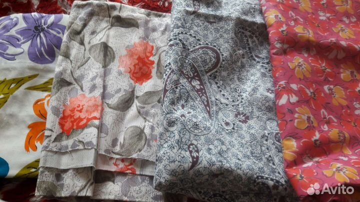 Отрез ткани хлопок СССР