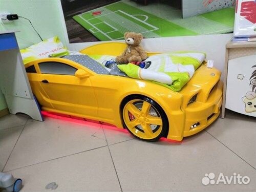 Кровать мустанг 3д