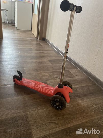 Самокат детский трехколесный бу