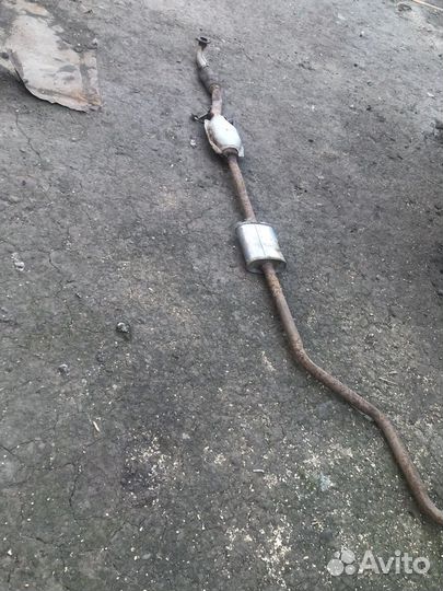 Глушитель на mitsubishi lancer 9