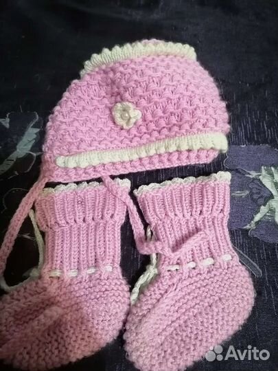 Комплект шапка, носки