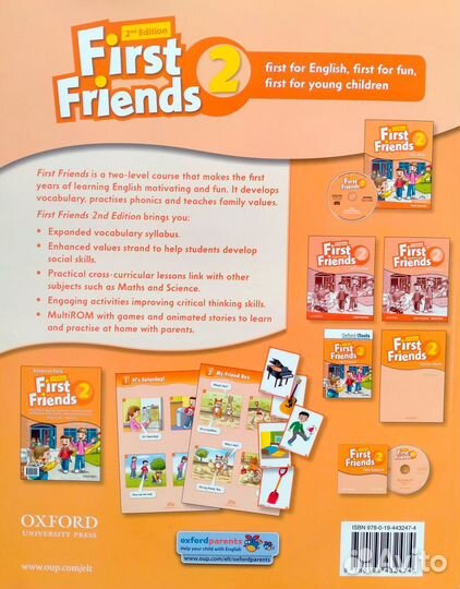 First Friends (2nd Edition) 2 Class Book + CD