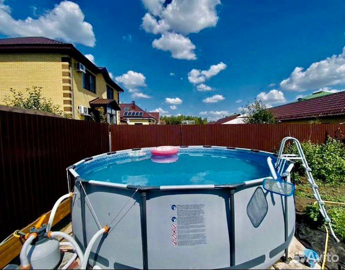 Каркасные бассейны 366х100 новые для дома
