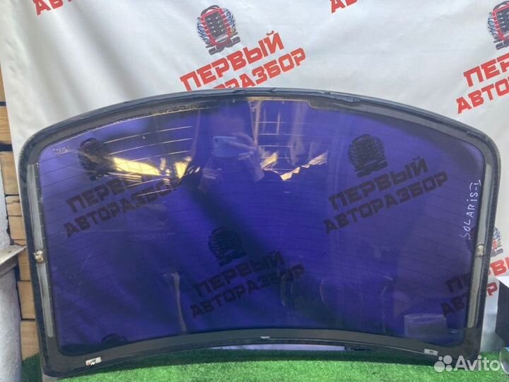 Стекло заднее Hyundai Solaris 1 G4FC 2014