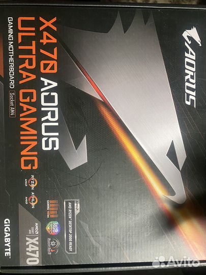 Процессор ryzen 7 3700x and материнская плата x470