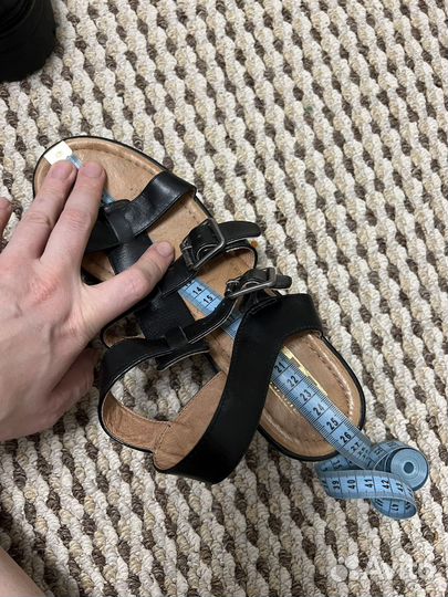 Сандалии натуральная кожа р40