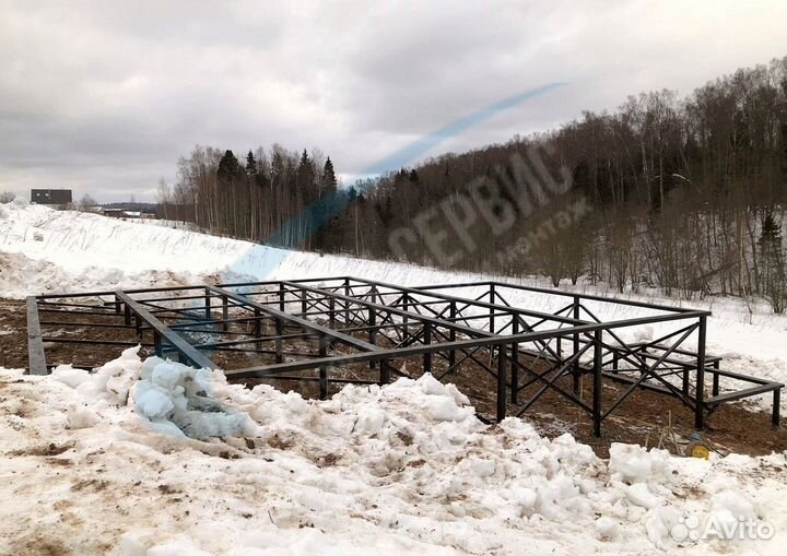 Винтовые сваи для фундамента