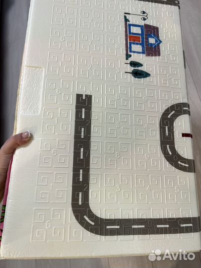 Детский развивающий коврик игровой