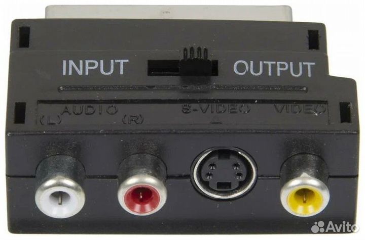 Адаптер аудио-видео Ningbo scart, чёрный