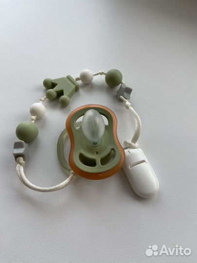 Пустышка avent с держателем