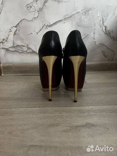 Ботильоны натуральная кожа 36