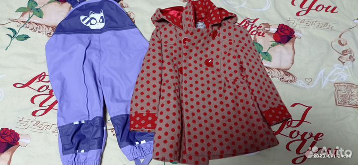 Пакет вещей на девочку 92-98