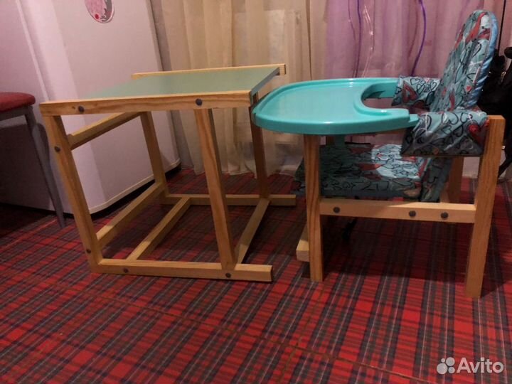 Детский стол и стул