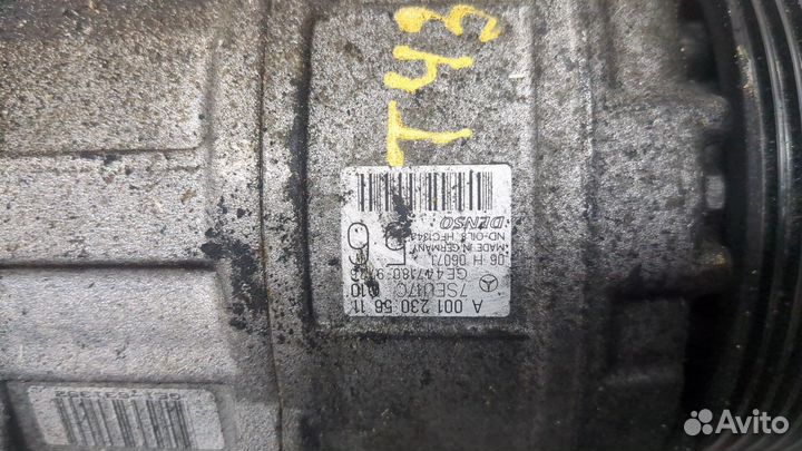 Компрессор кондиционера Mercedes C W203, 2006