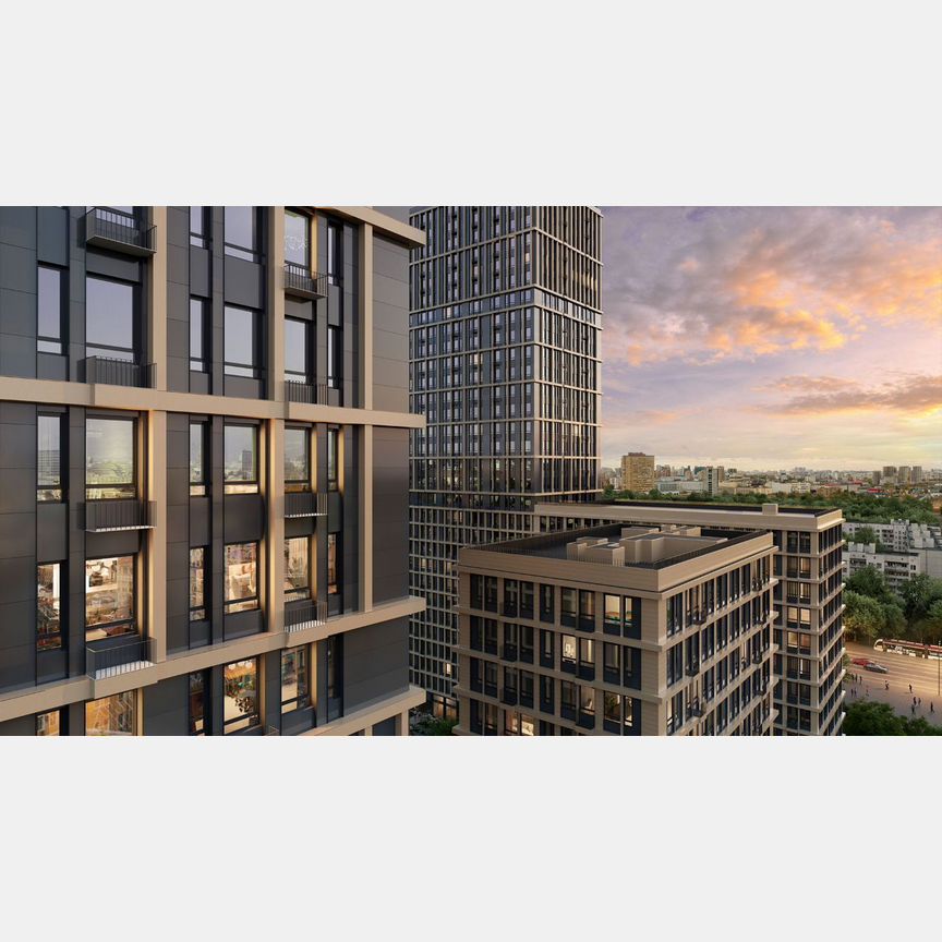 3-к. квартира, 82,6 м², 2/30 эт.