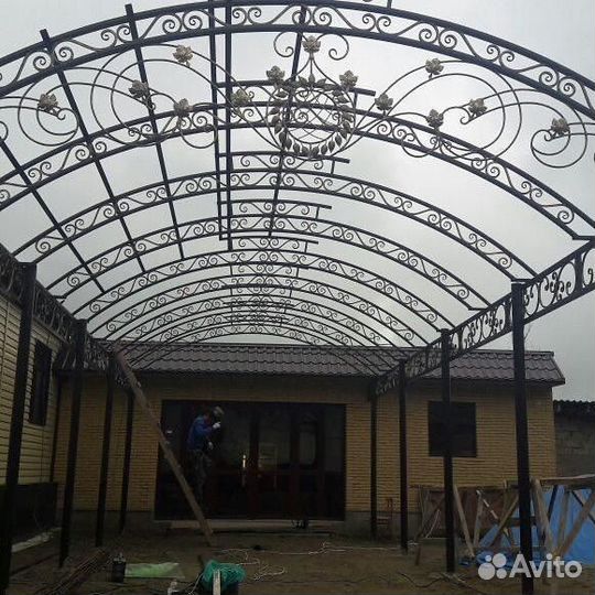 Навес из Поликарбоната