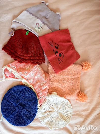 Пакет вещей для девочки 68-74-80