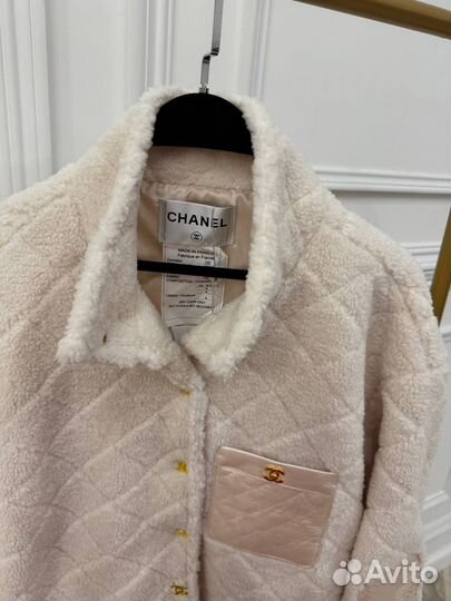 Бомбер тедди chanel