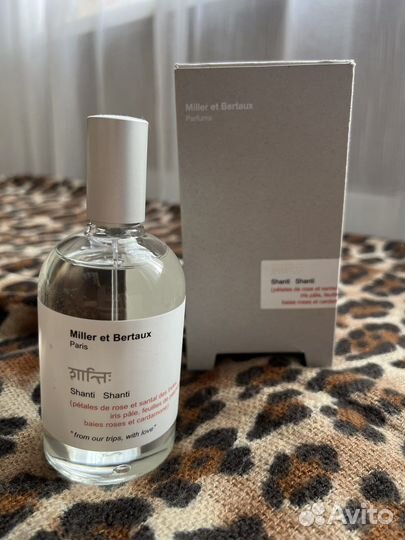 Парфюм Miller et Bertaux Shanti Shanti