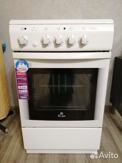 Плита электрическая стеклокерамика с духовкой