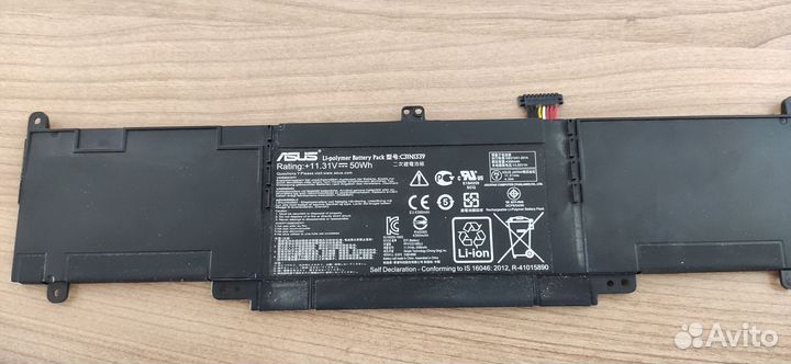 Аккумулятор для ноутбука Asus C31N1339