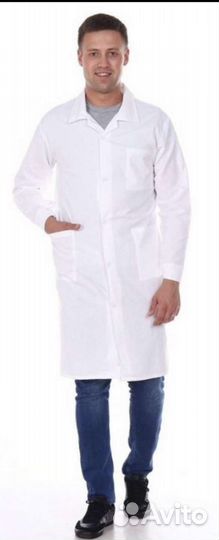 Медицинский мужской халат 66 р