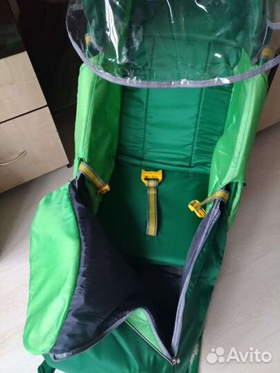 Детские санки коляска с колесами