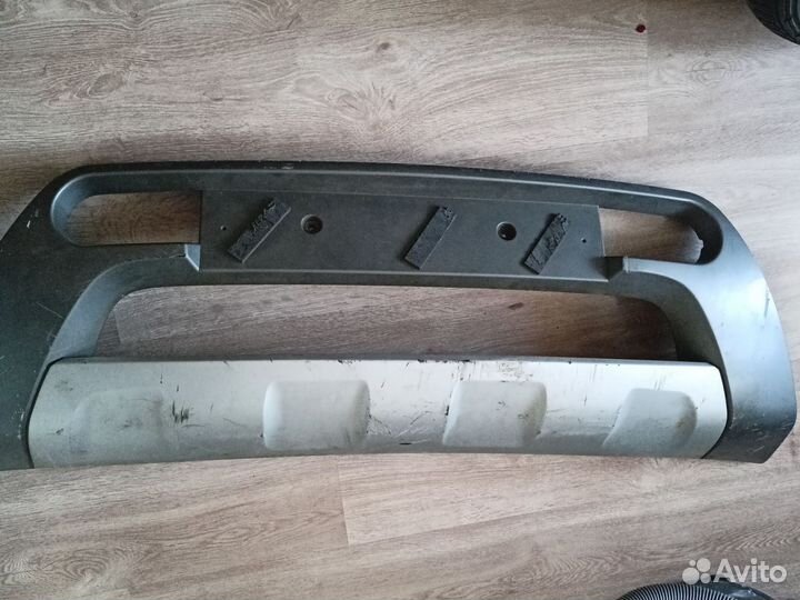 Защита переднего бампера Renault Koleos